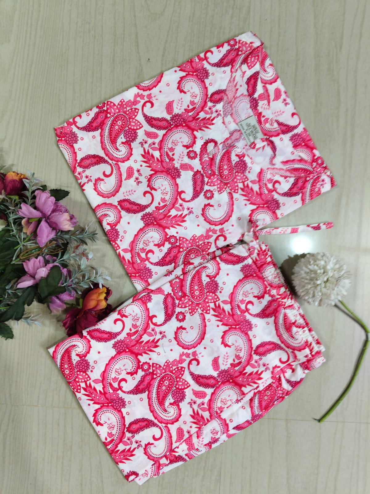 Cotton Co-ord Sets ( night suits ) NSC49