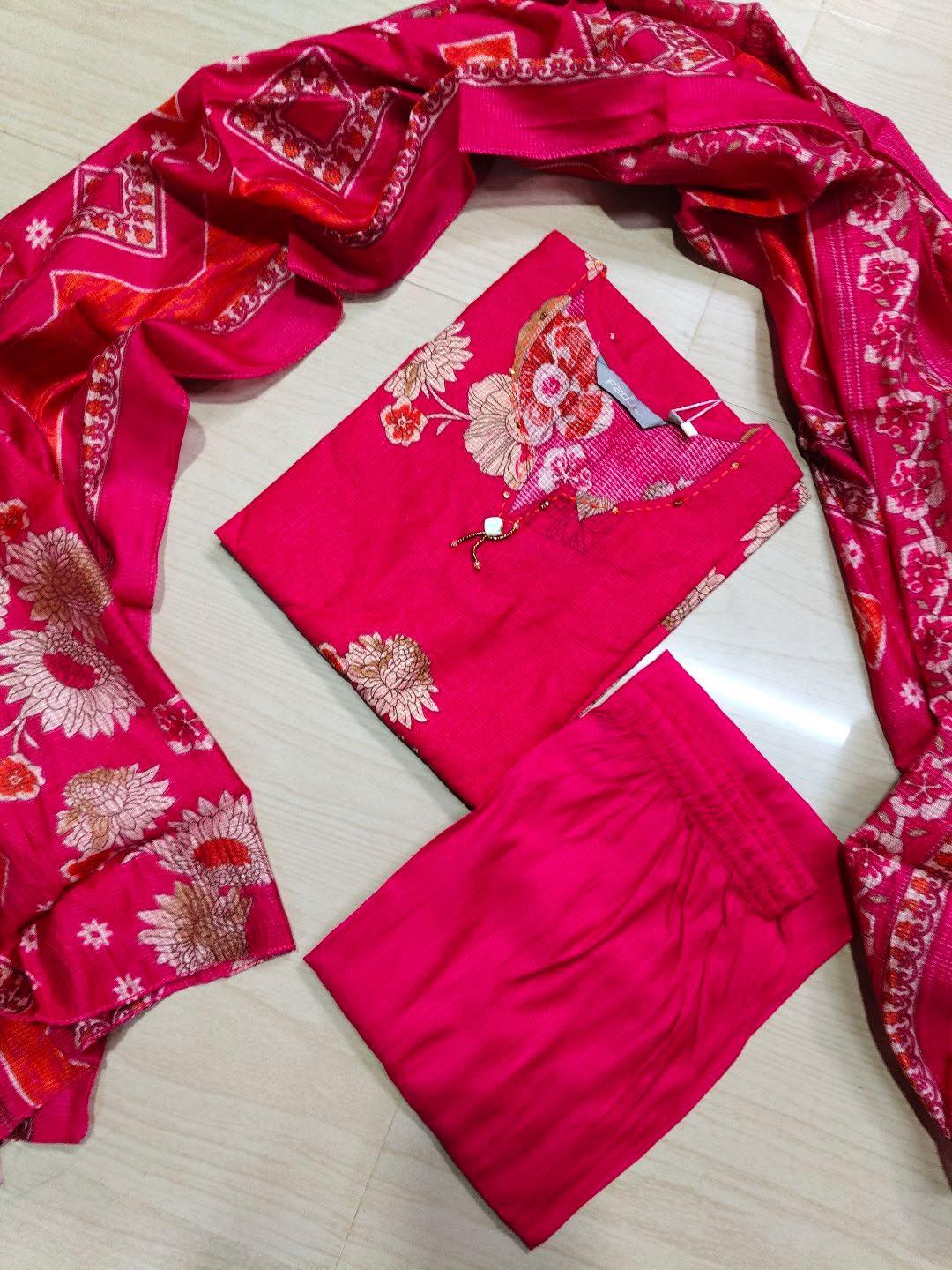 Premium Shiny Vetican Silk Kurti SVK04