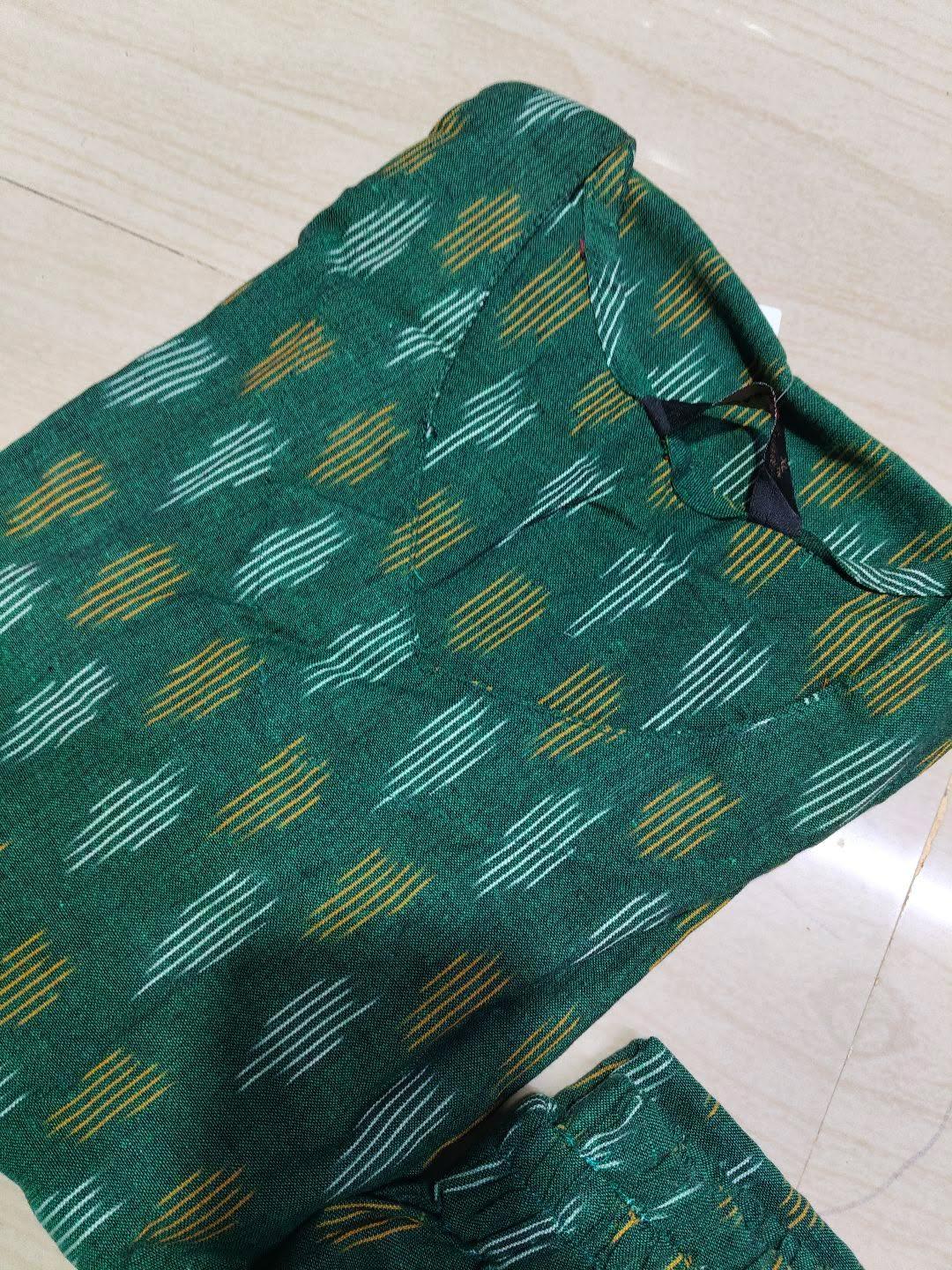 Ikkat Kurti With Phant CKP04
