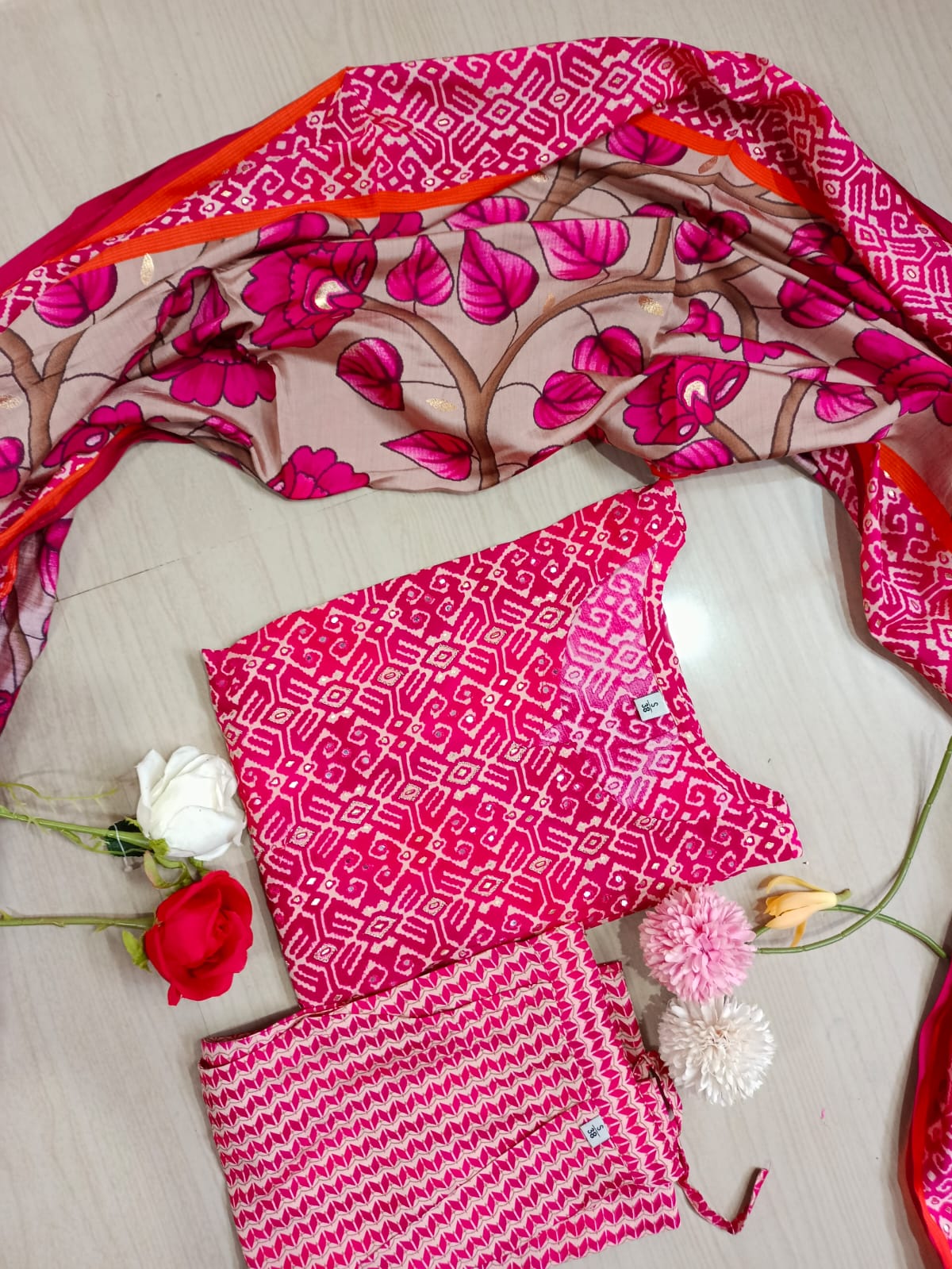 Premium Modal Chanderi Silk Kurti - CSK15