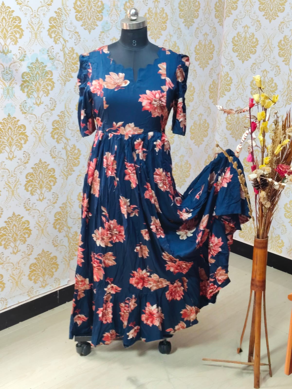 Premium Rayon Feeding Frock IFF50