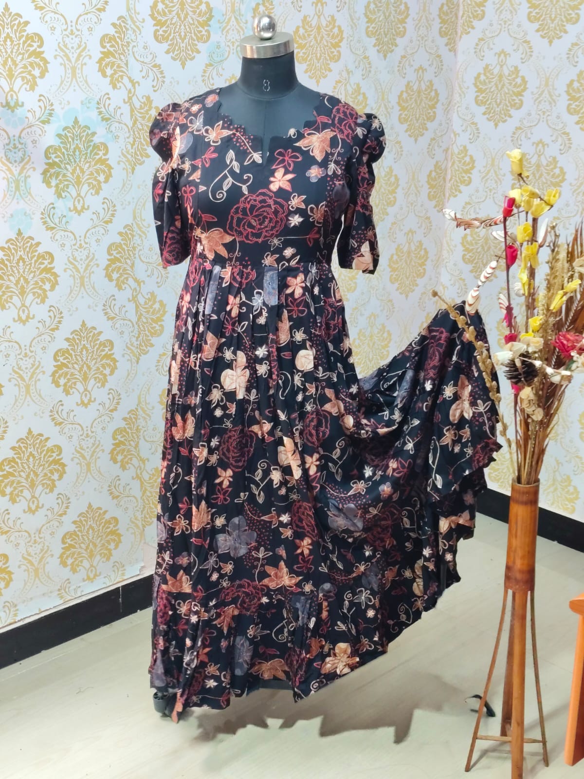 Premium Rayon Feeding Frock IFF52