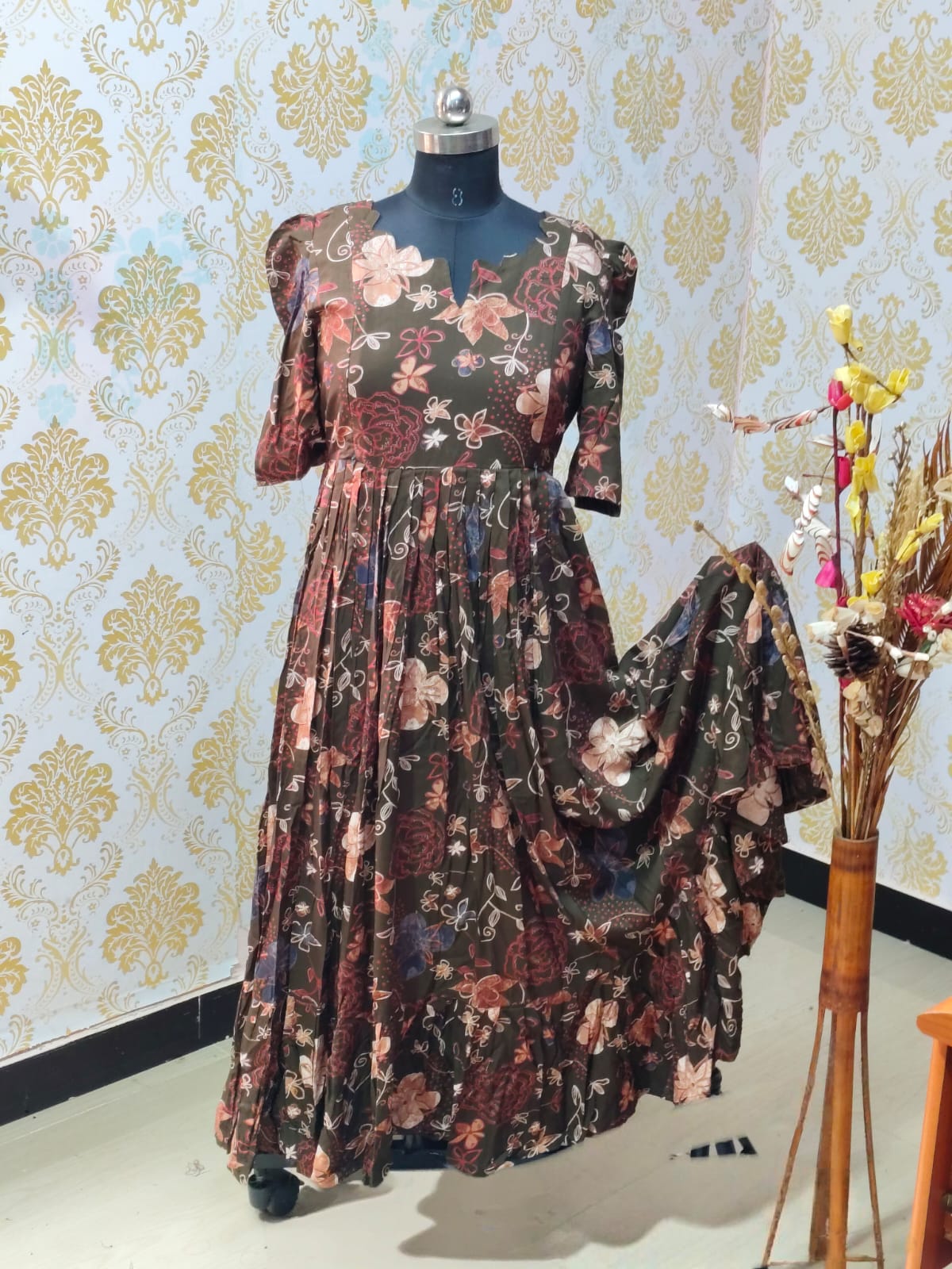 Premium Rayon Feeding Frock IFF53