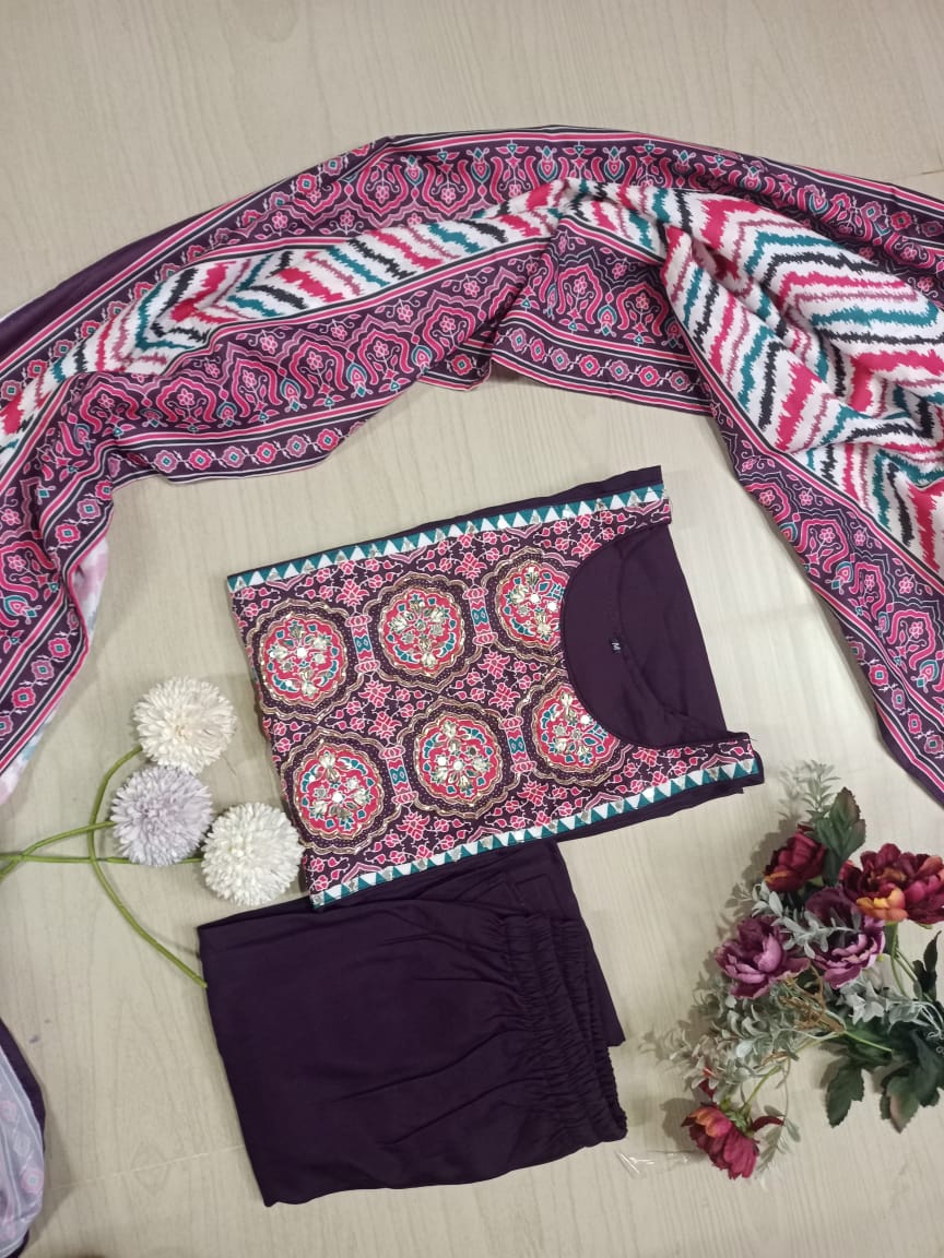 Muslin Silk Kurti - KKL05