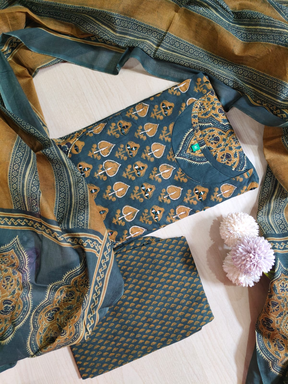 Cotton Floral Anarkali - CA05