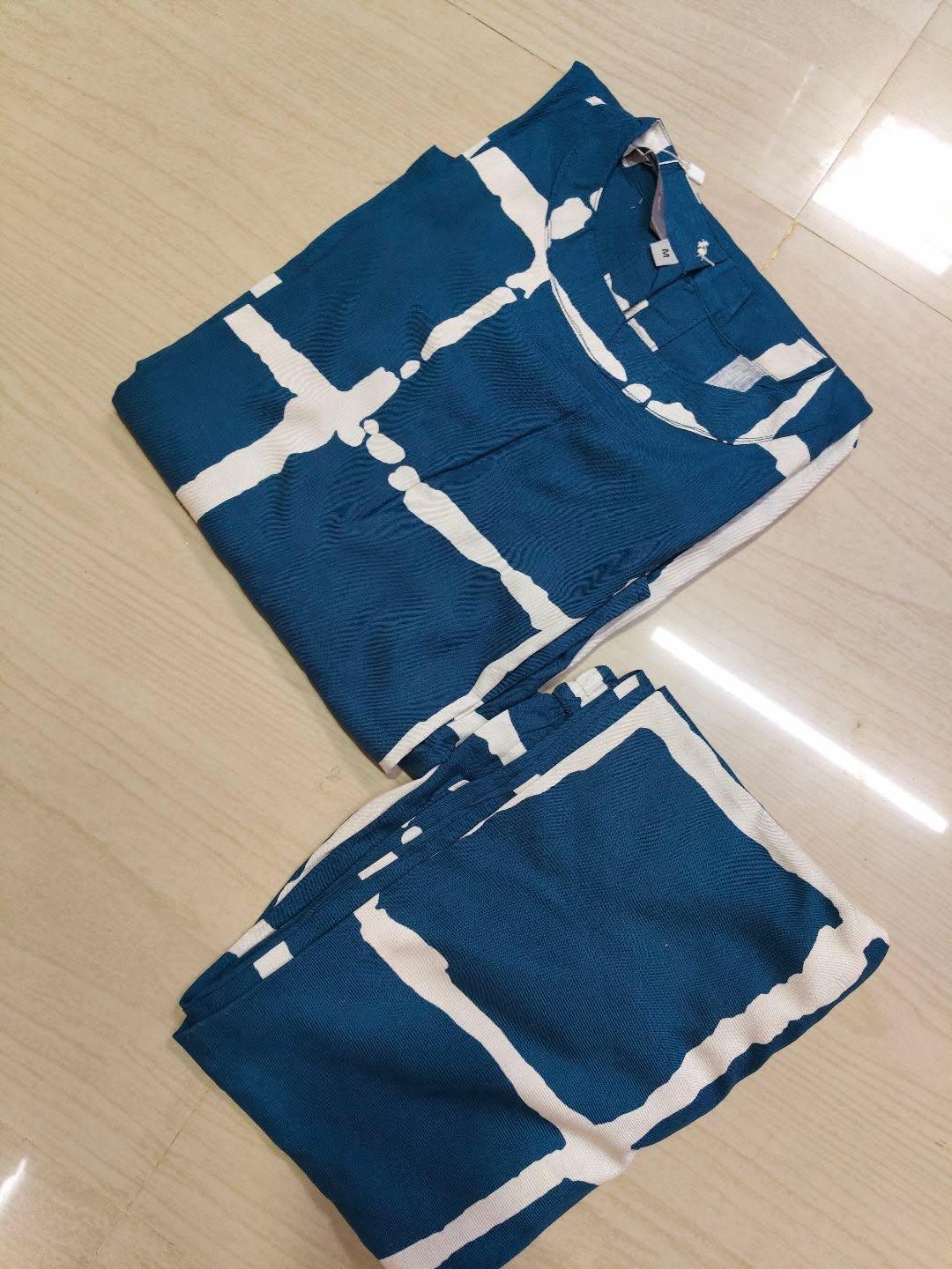 Premium Rayon A Line Kurti VP63 (Sleeve Attached Inside)