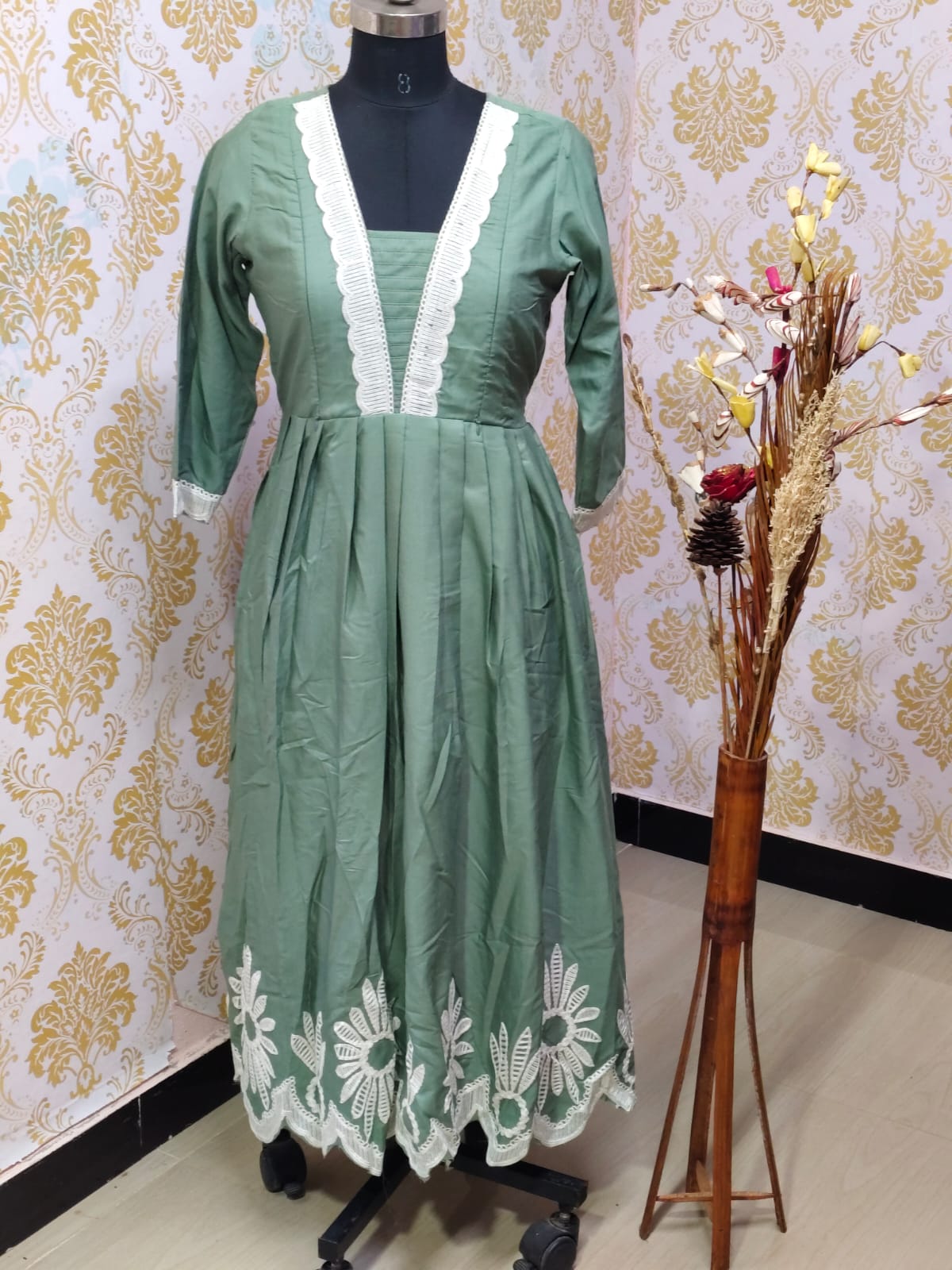 Muslin Feeding Frock IFF65