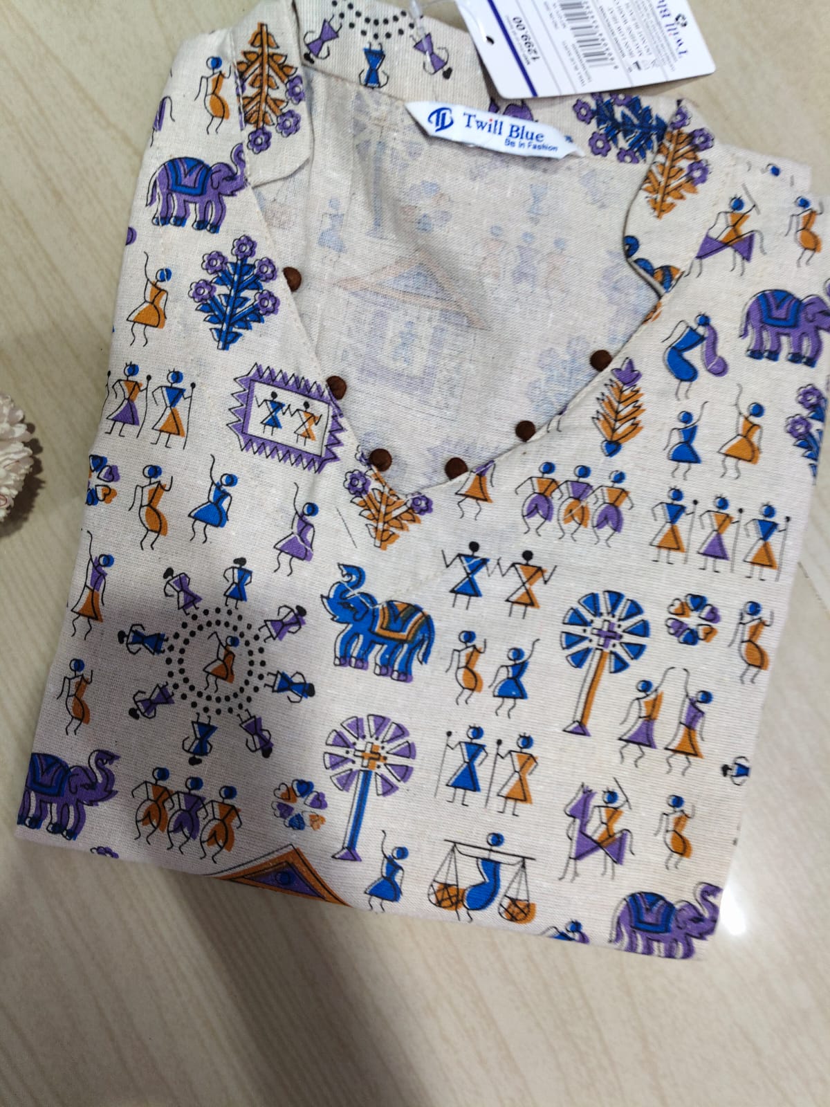 Kalamkari Kurtis KK69