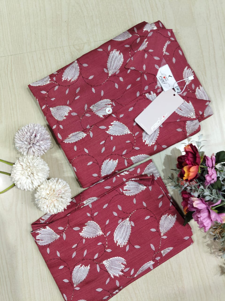 A Line Vertican Silk Kurti AVS06