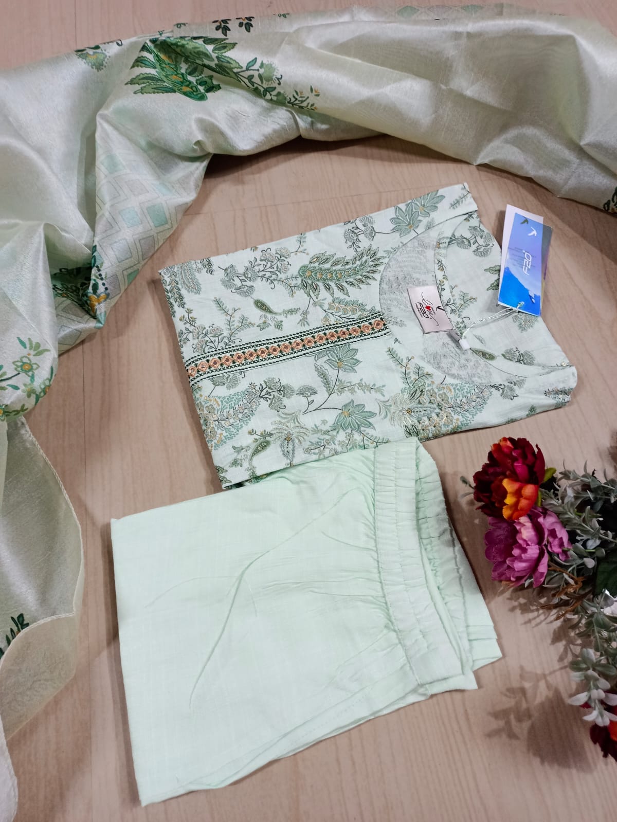 Premium Shiny Vetican Silk Kurti - SVK02