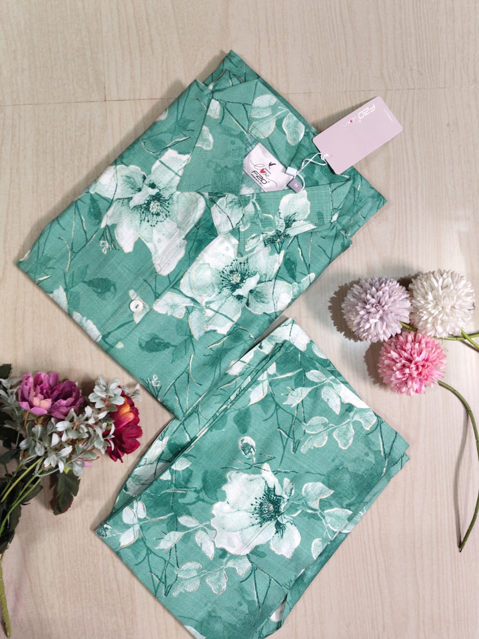 A Line Vertican Silk Kurti AVS19