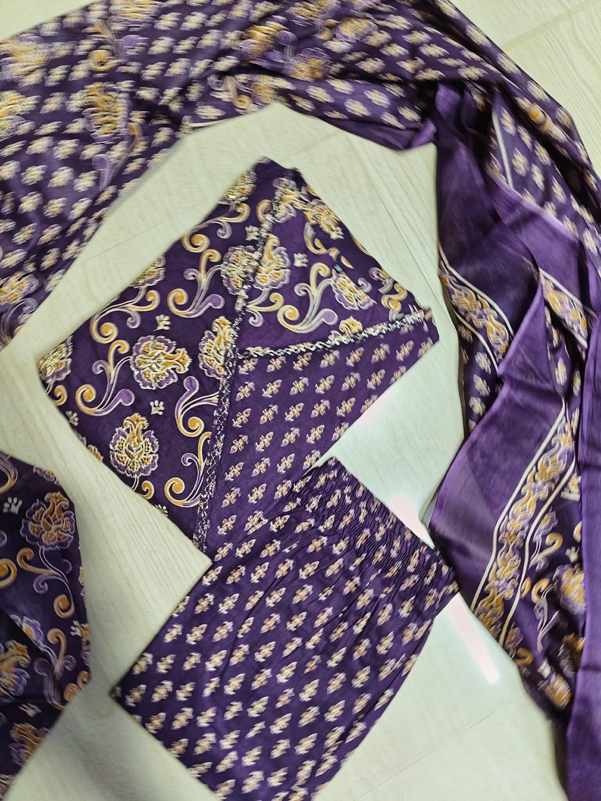 Cotton Floral Anarkali - CA70