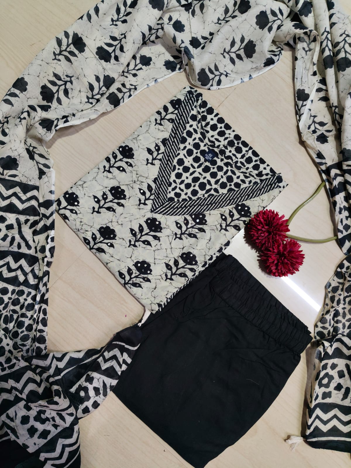 Budgeted Cotton 3 Piece Set - BC70