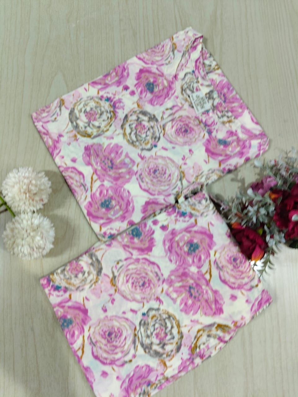 Cotton Co-ord Sets ( night suits ) NSC76