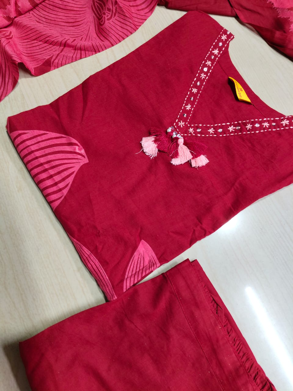 Budgeted Cotton 3 Piece Set - BC82