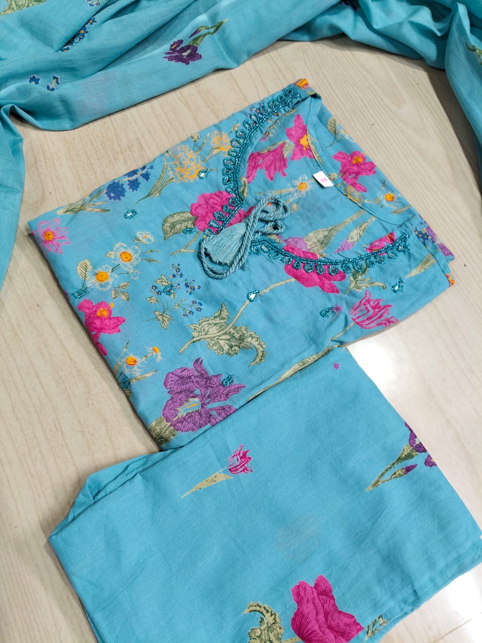 Budgeted Cotton 3 Piece Set - BC84