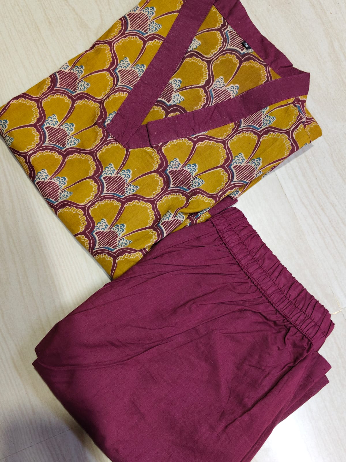 Cotton Co-ord Sets ( night suits ) NSC186