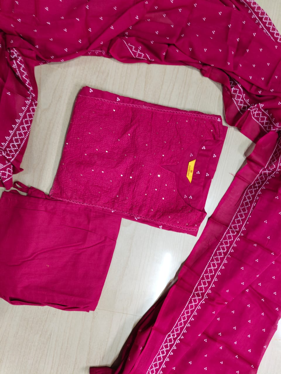 Budgeted Cotton 3 Piece Set - BC87