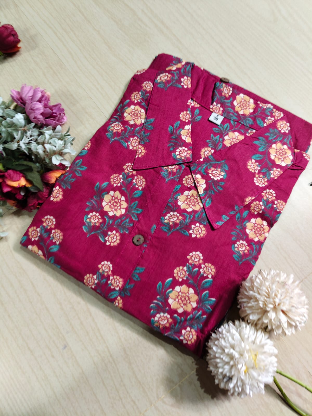 Cotton collar neck Frock CCF08