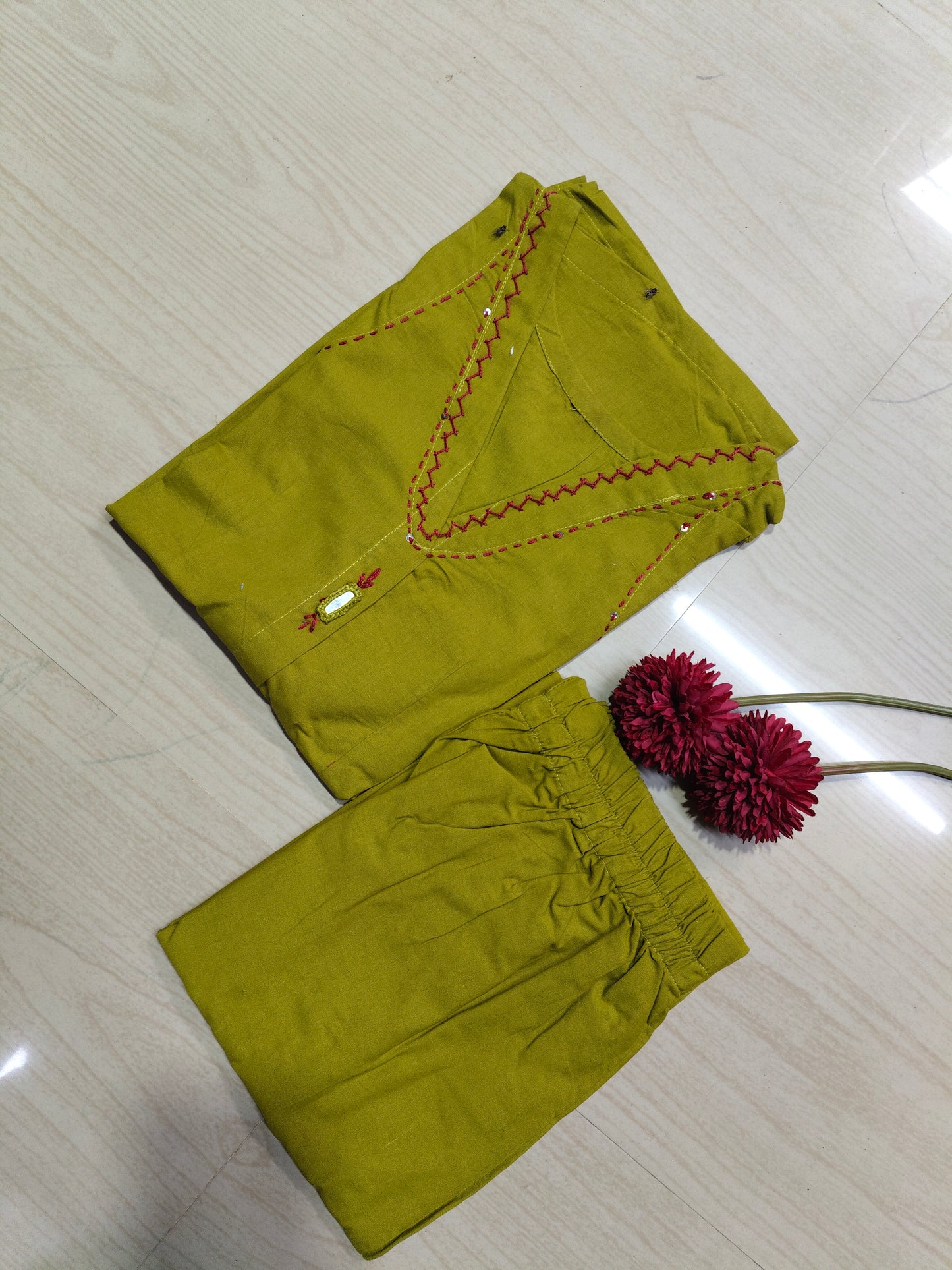 Cotton Co-ord Sets ( Sleeveless ) NSC08