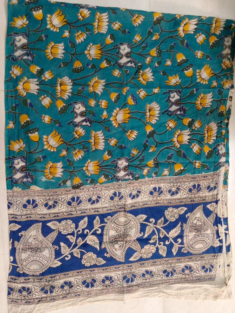 Kalamkari Pure Cotton Duppatas KCD18