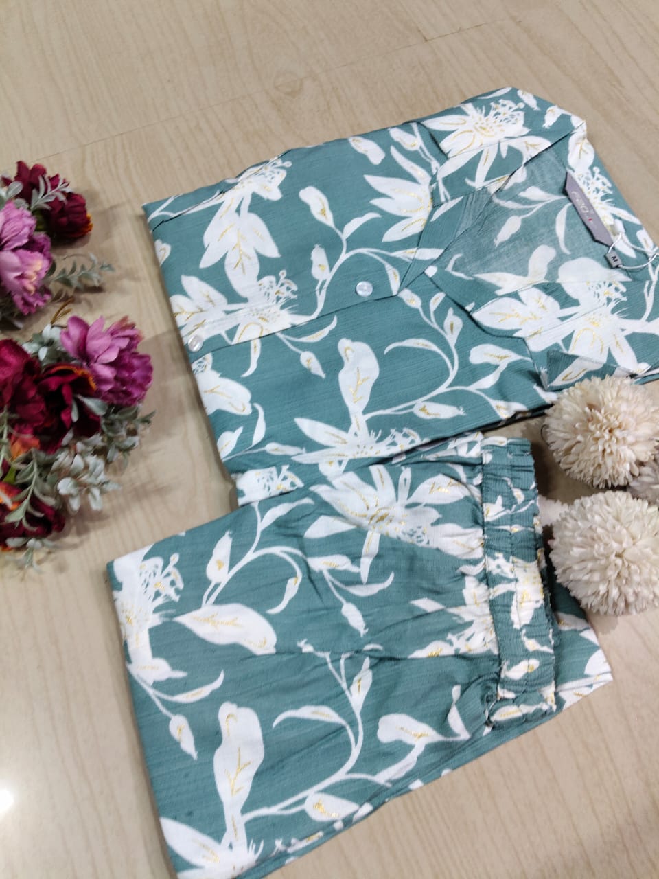 A Line Vertican Silk Kurti AVS15