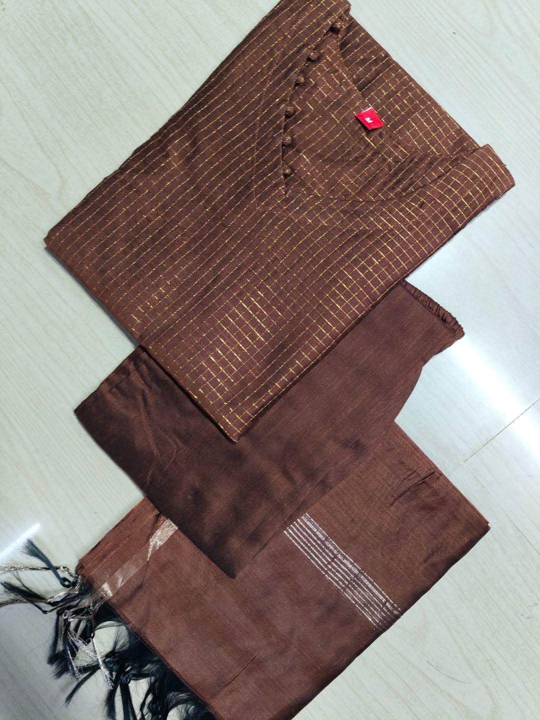 Raw Silk Kurti Set EW97