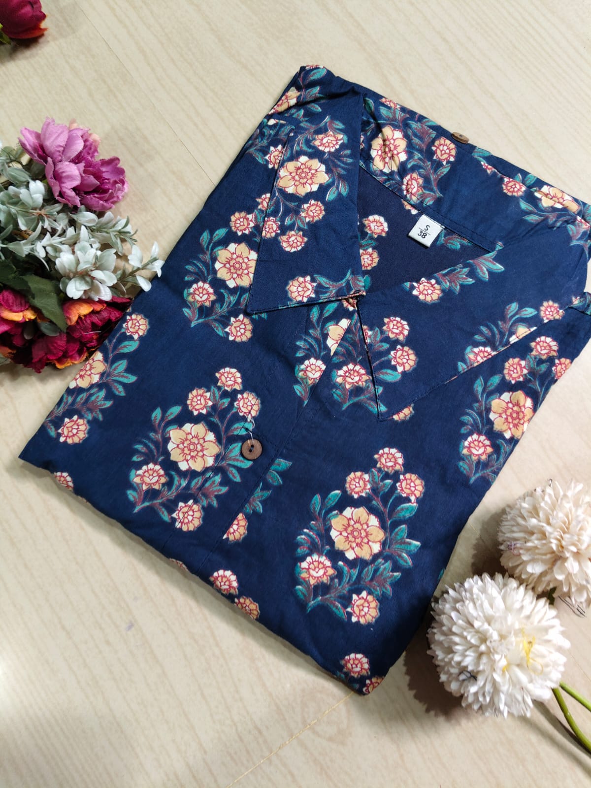 Cotton collar neck Frock CCF09