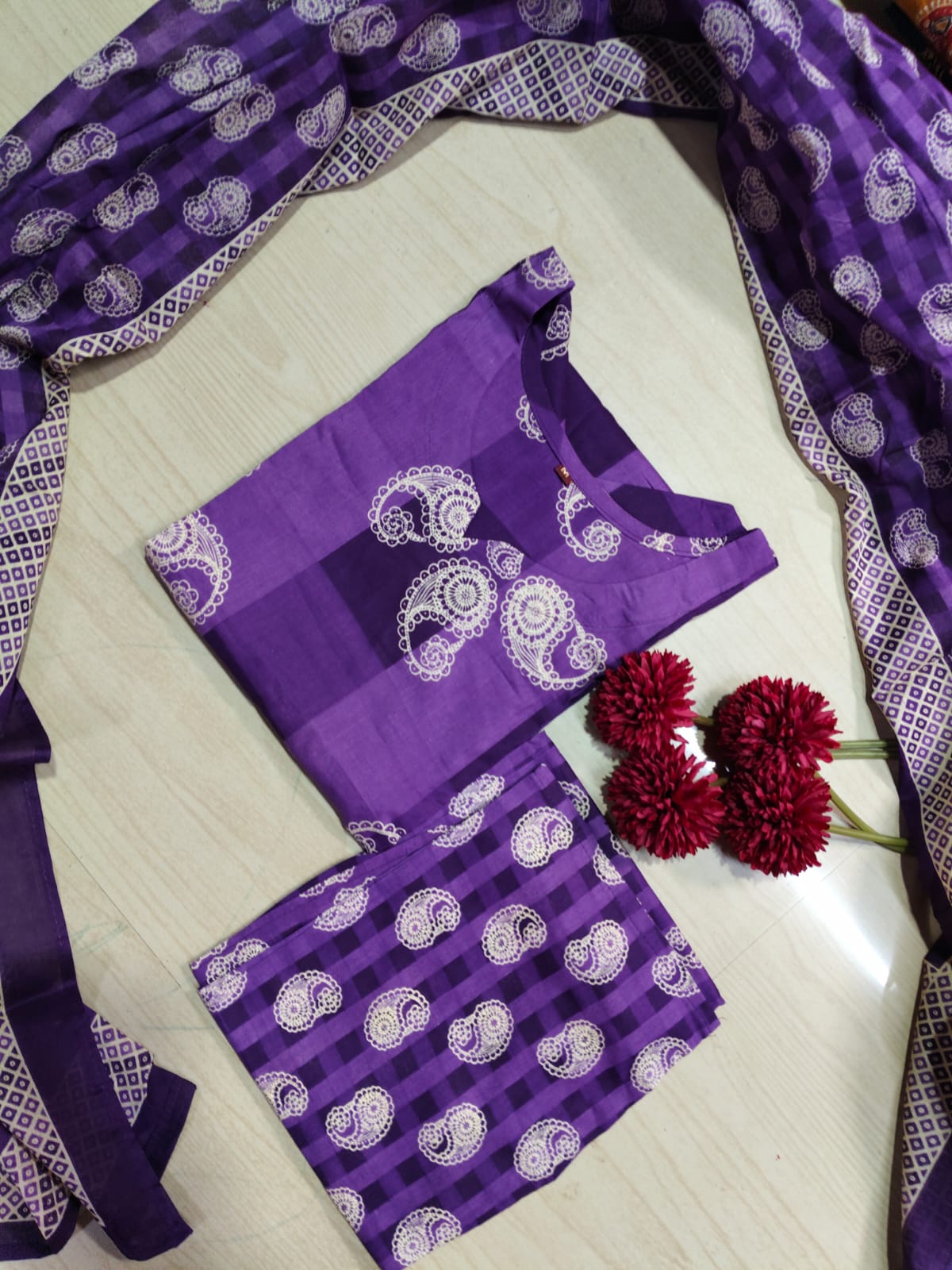 Petals Dupatta Sets FDS09