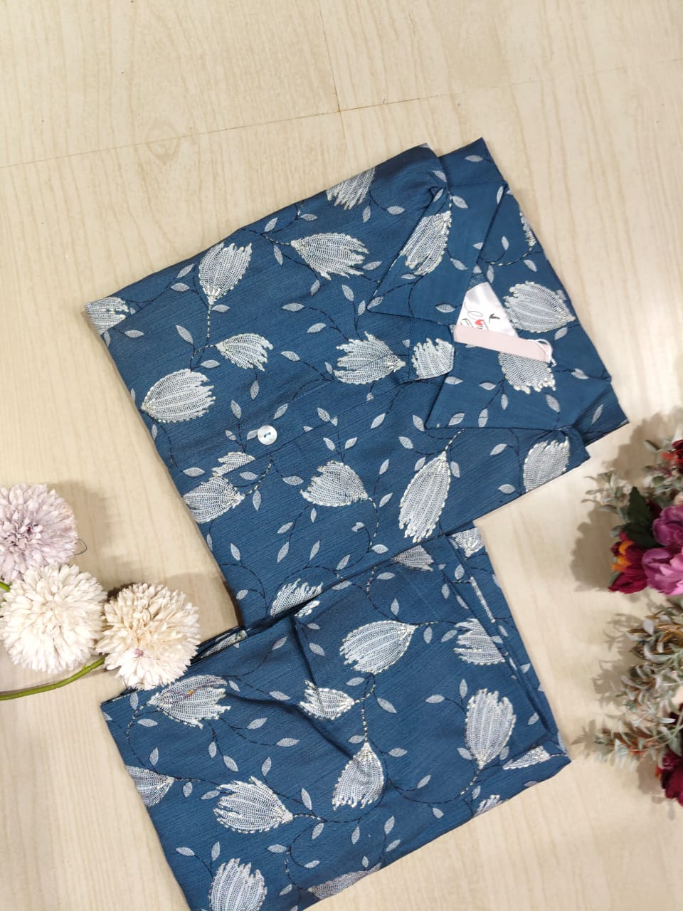 A Line Vertican Silk Kurti AVS09