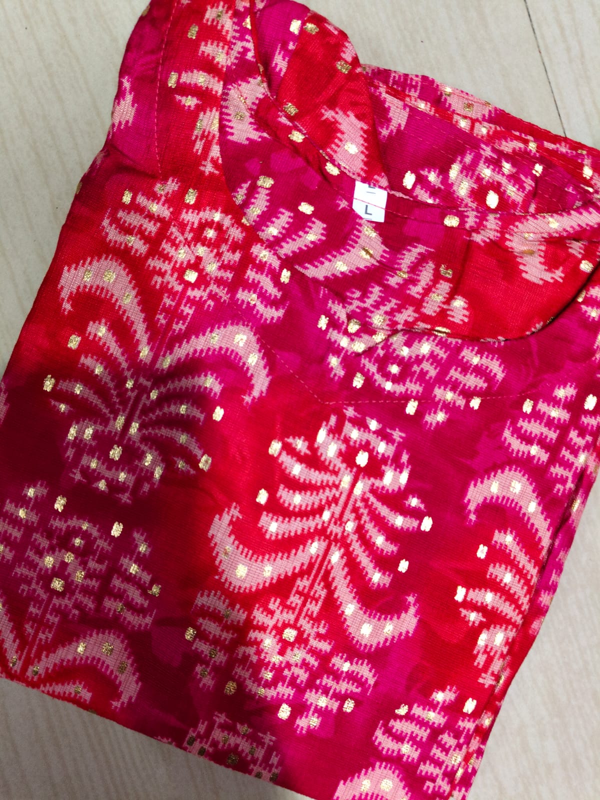 Cotton Kurti With Lining - CKL09