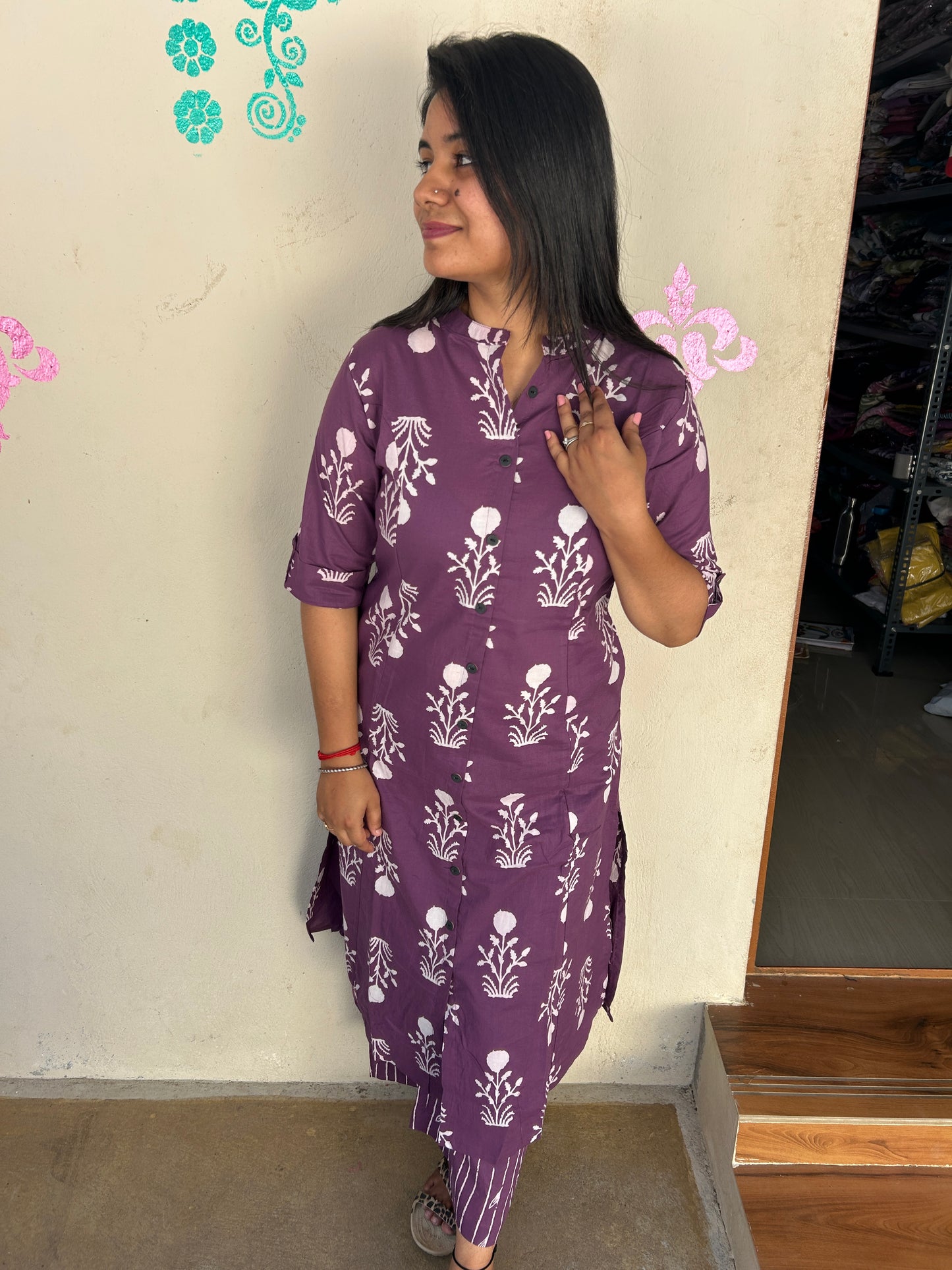 A-Line Cotton Kurti AL72