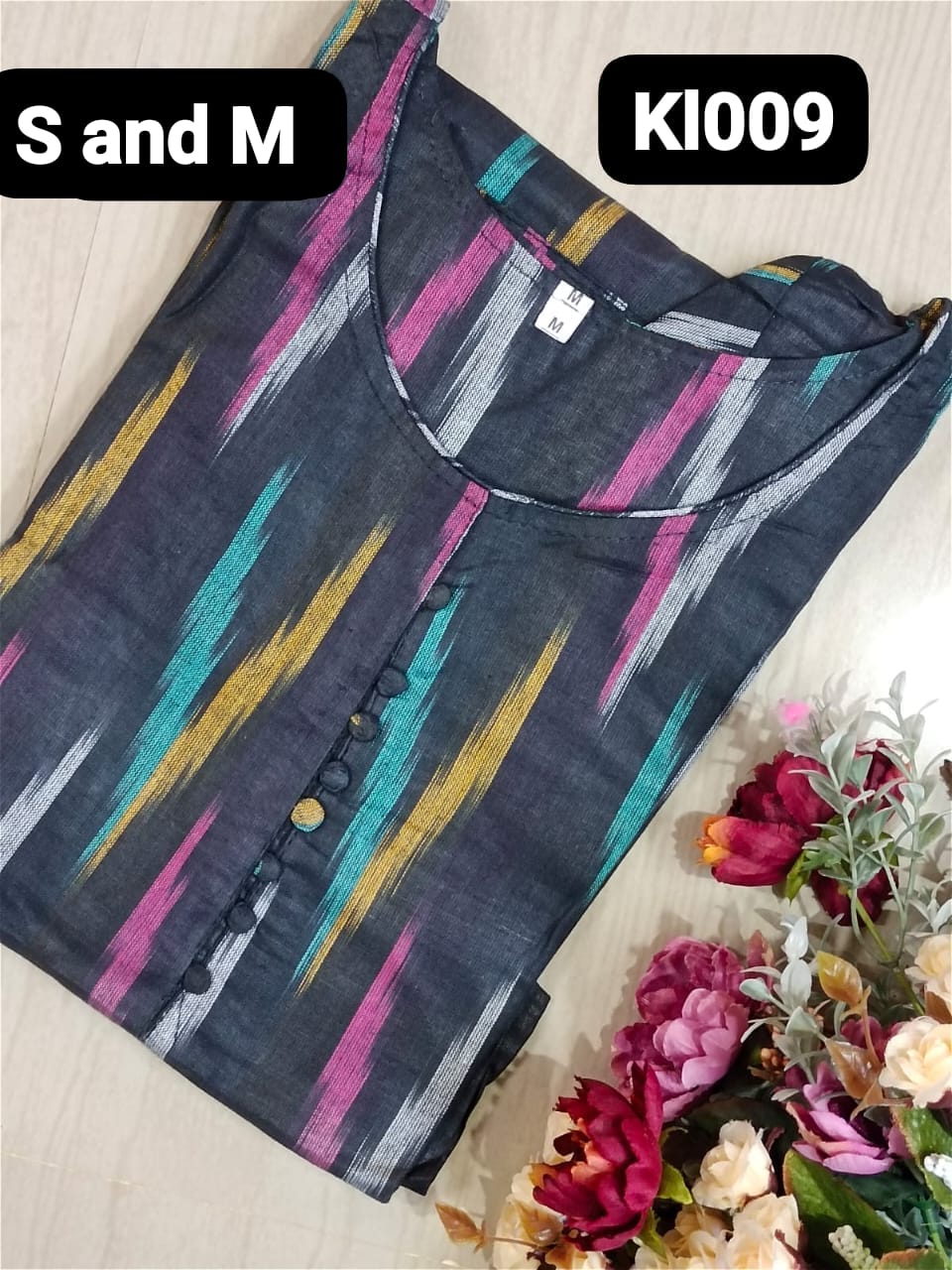 Cotton Kurtis with lining - Kl009