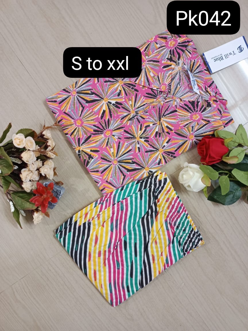 Cotton Capsule Kurti - PK038