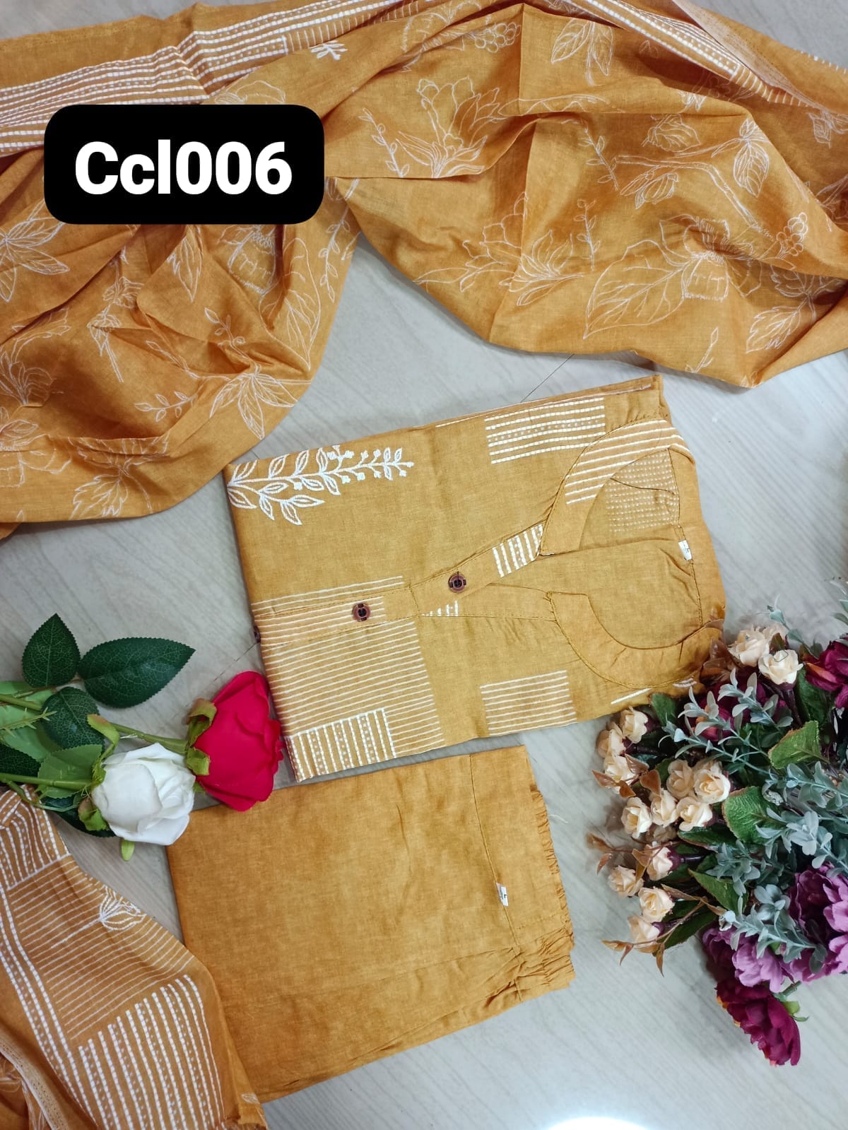 Collar Neck Kurti - CCL06