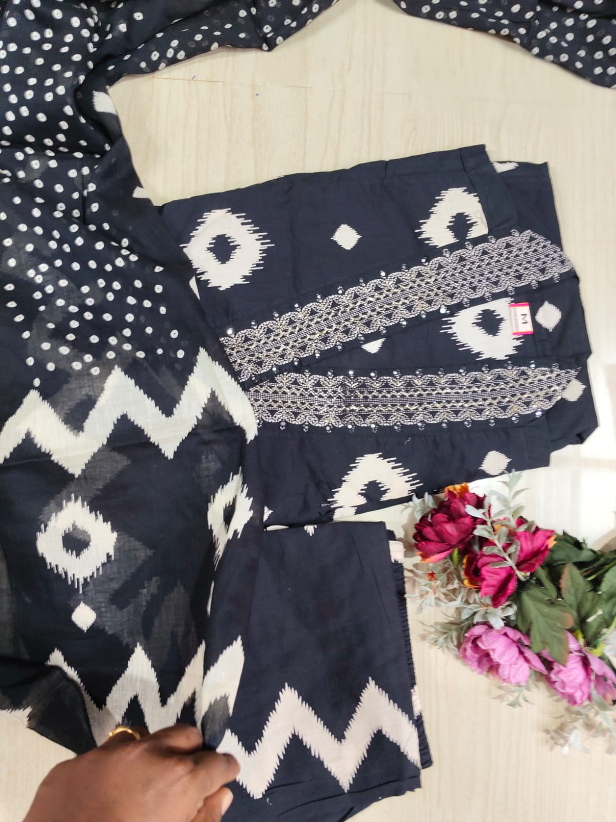 Cotton Floral Anarkali - CA07