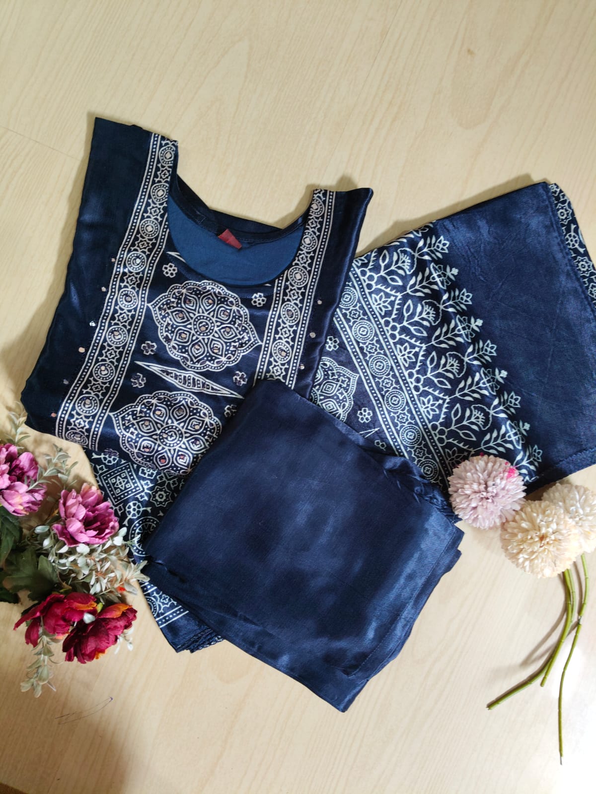Silk Cotton Kurti - KKL12