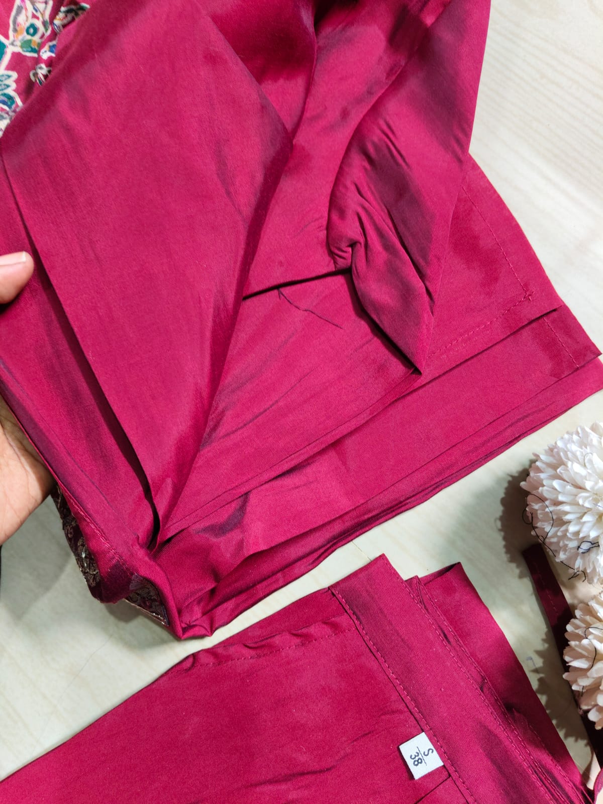 Premium Modal Chanderi Silk Kurti - CSK47