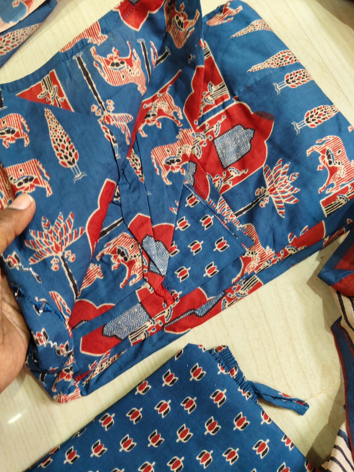 Cotton Floral Anarkali - CA09