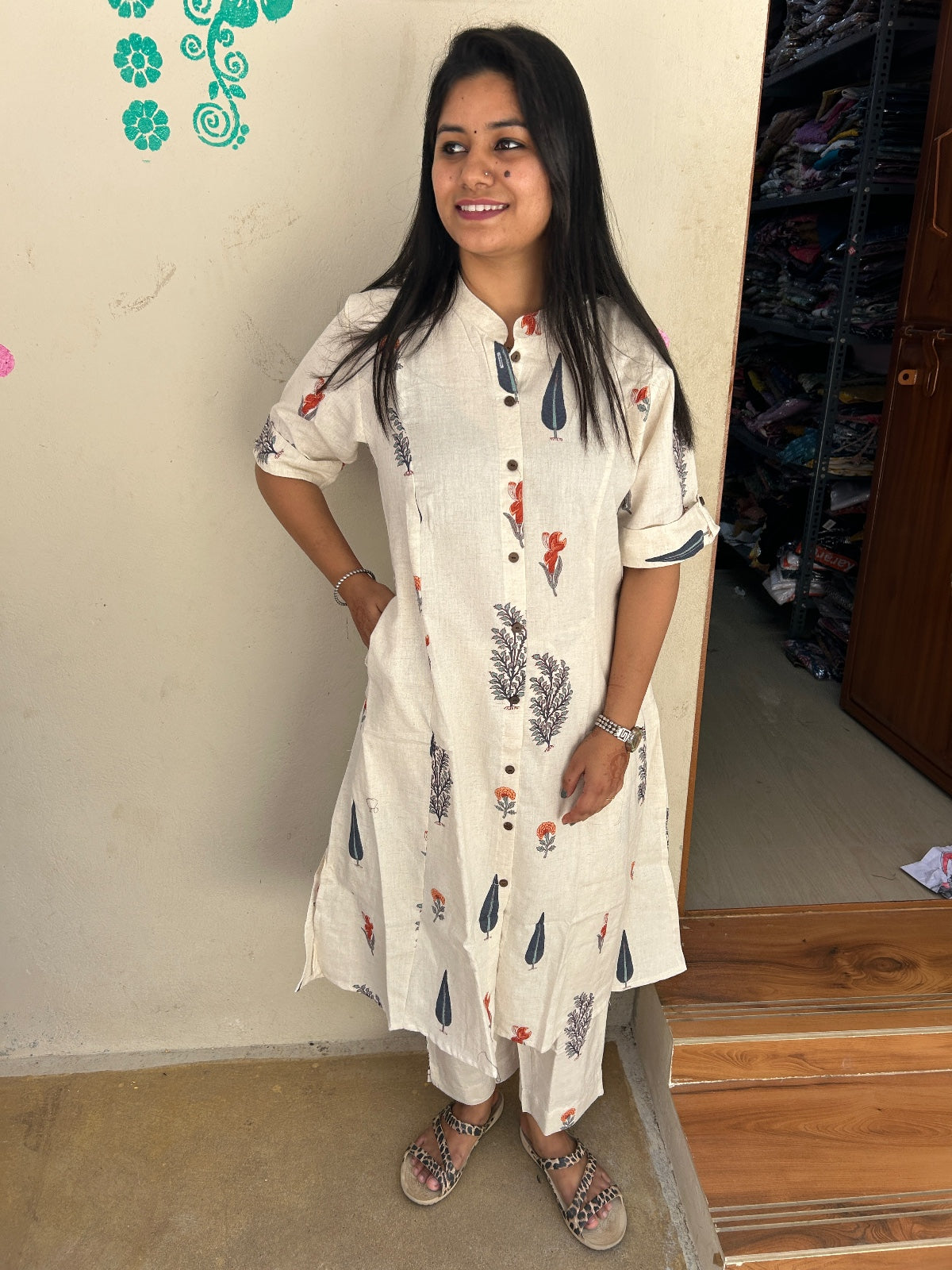 A-Line Cotton Kurti AL66