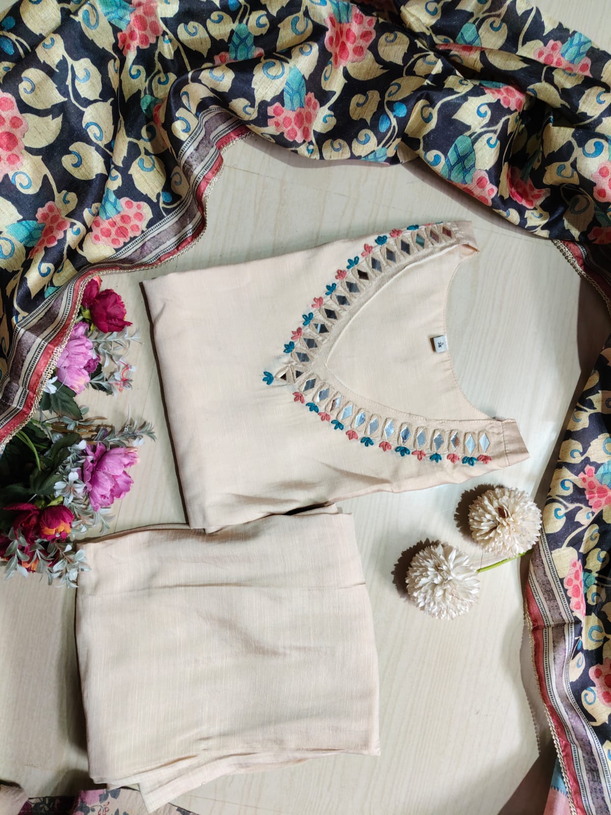 Premium Modal Chanderi Silk Kurti - CSK52
