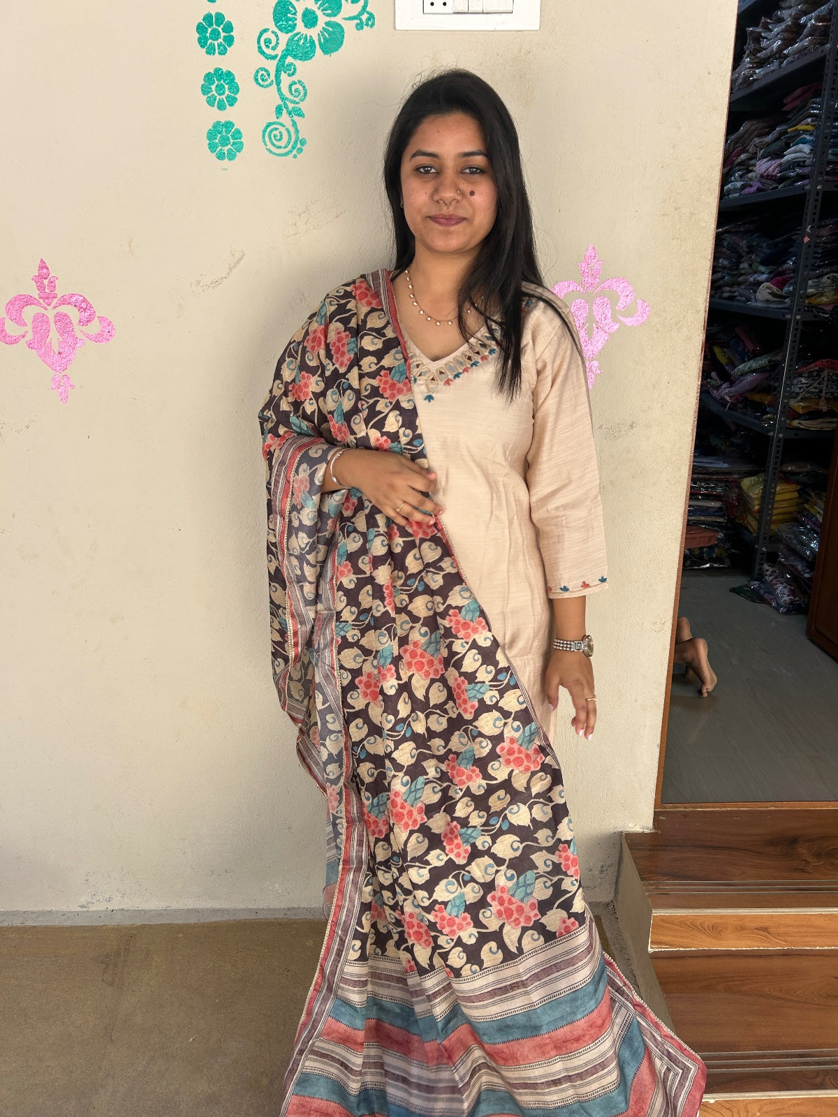 Premium Modal Chanderi Silk Kurti - CSK52