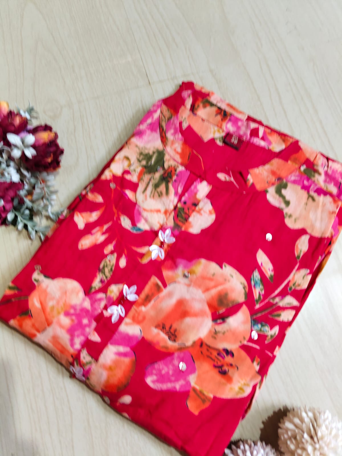 Cotton Long Sleveless Frocks CLF05