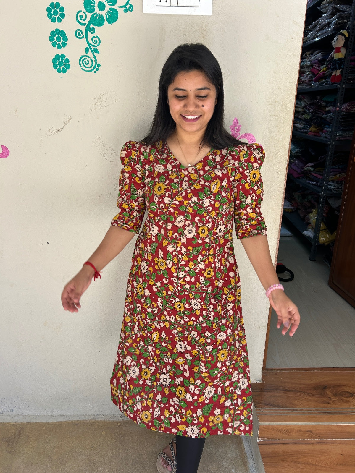 Kalamkari Kurtis KK32