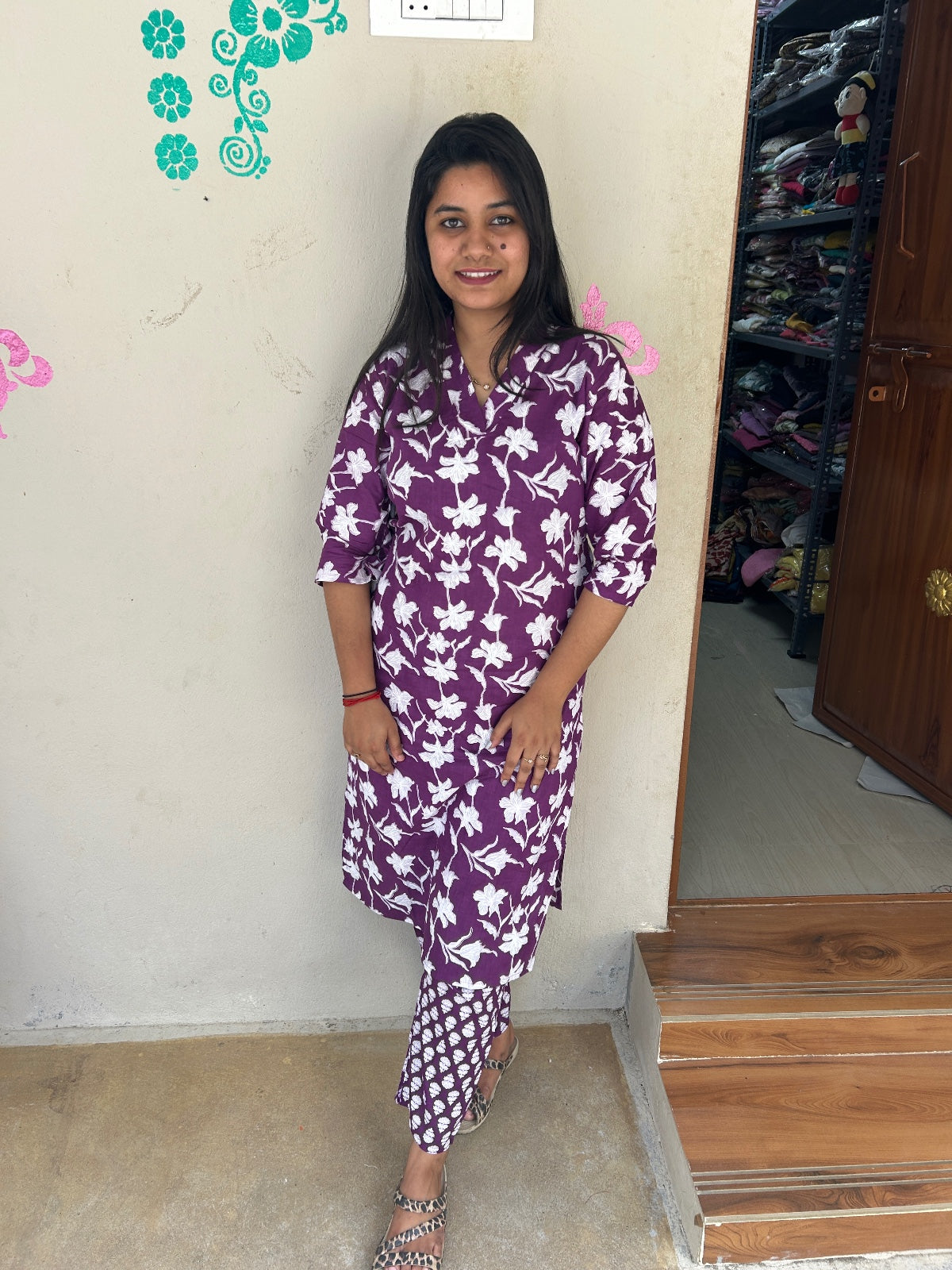 Jaipur Cotton Kurti with Pant - JCK02
