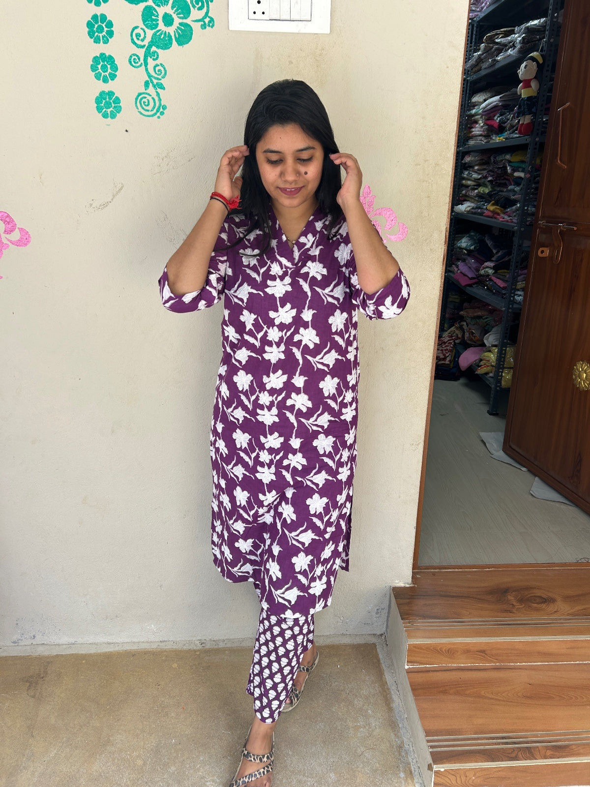 Jaipur Cotton Kurti with Pant - JCK02