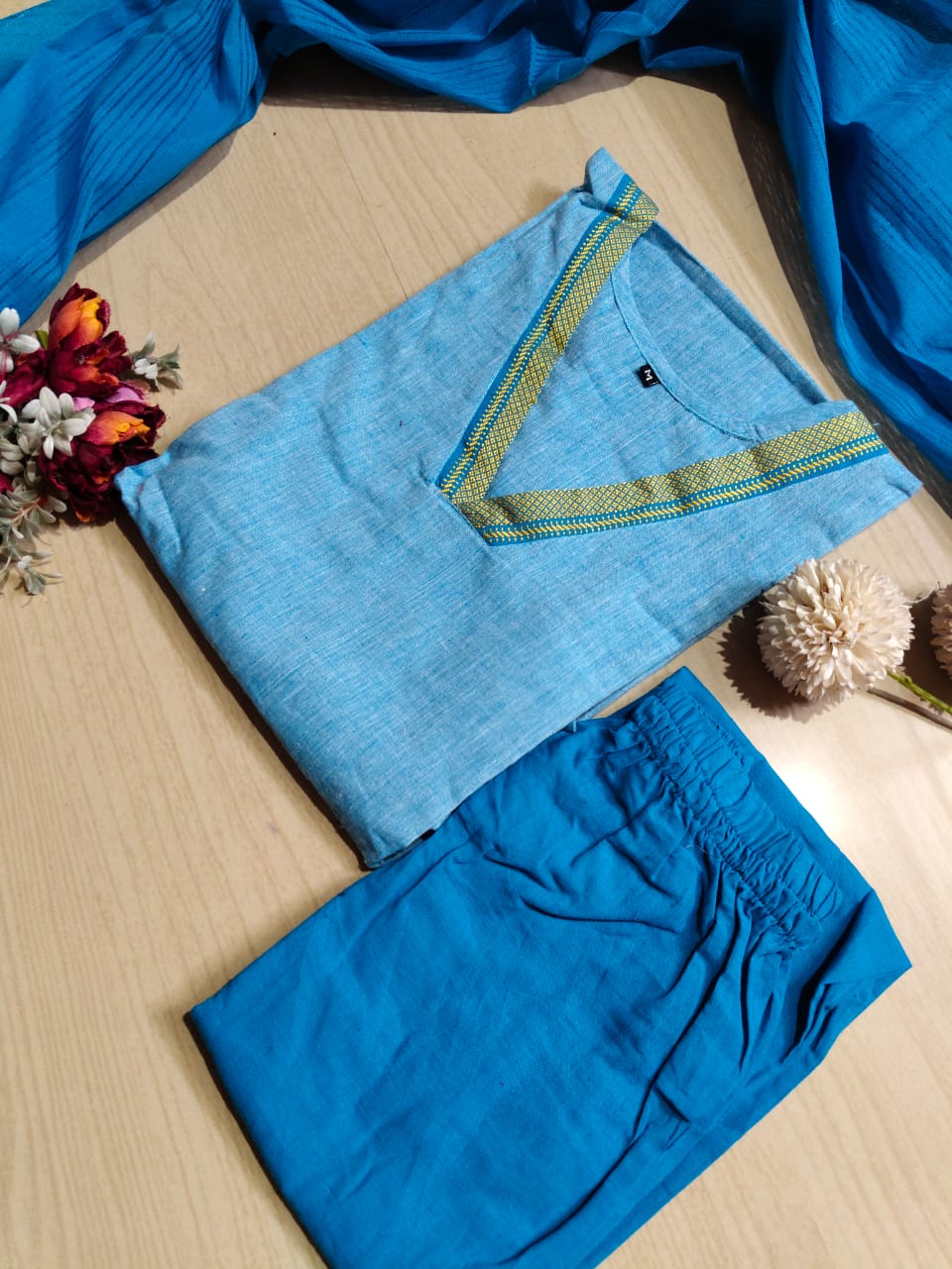 Petals Dupatta Sets - FDS29