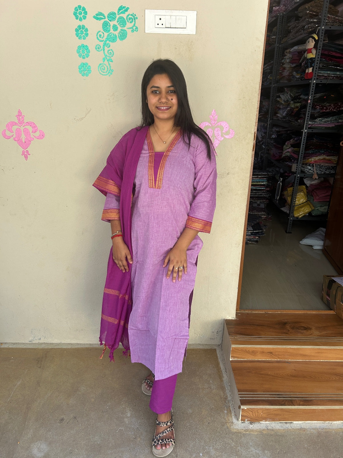 Petals Dupatta Sets - FDS30