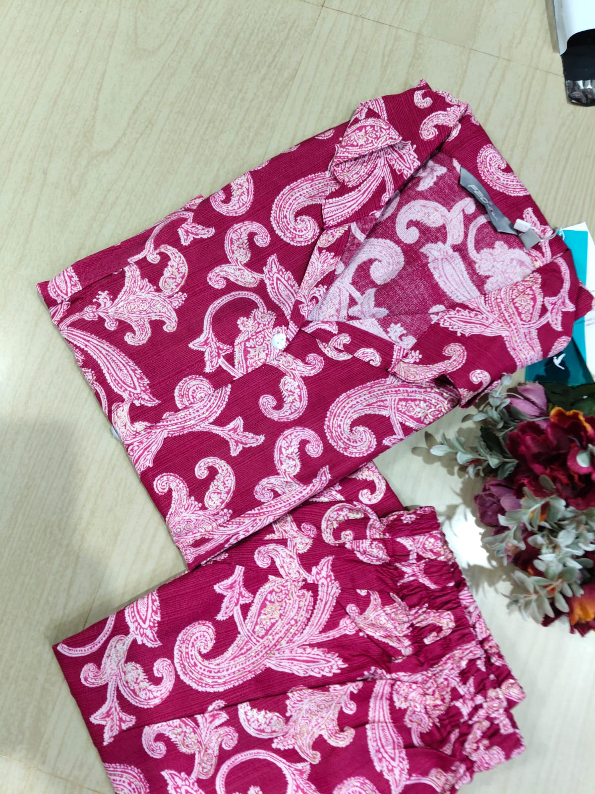 A Line Vertican Silk Kurti AVS24