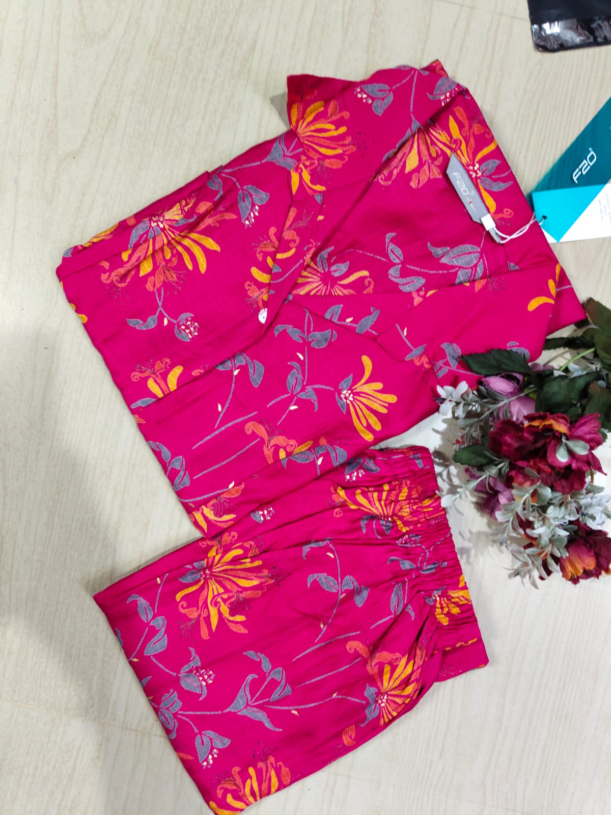 A Line Vertican Silk Kurti AVS26